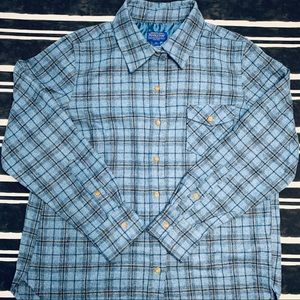 Pendleton 100% Wool Petite XL Thick Flannel Shirt